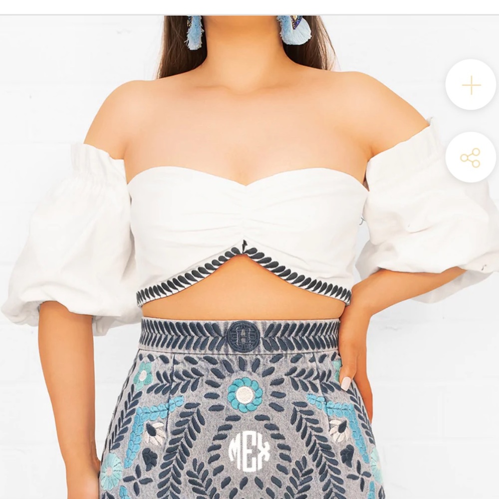 HERENCIA CLOTHING -PARRANDERA CROP TOP